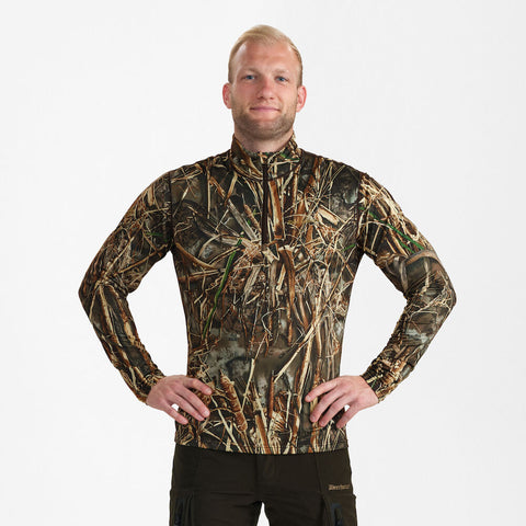 Deerhunter game 1/2 zip long sleeve shirt