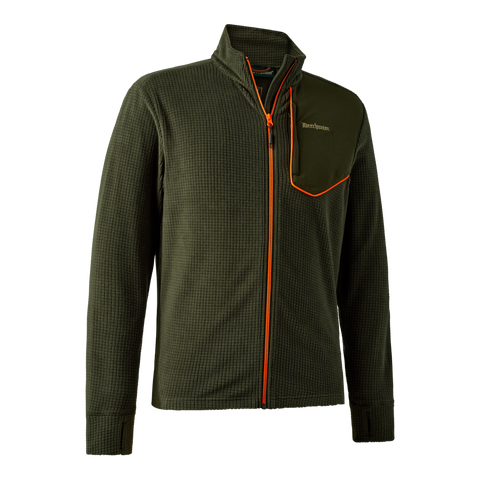 chamois full zip fleece