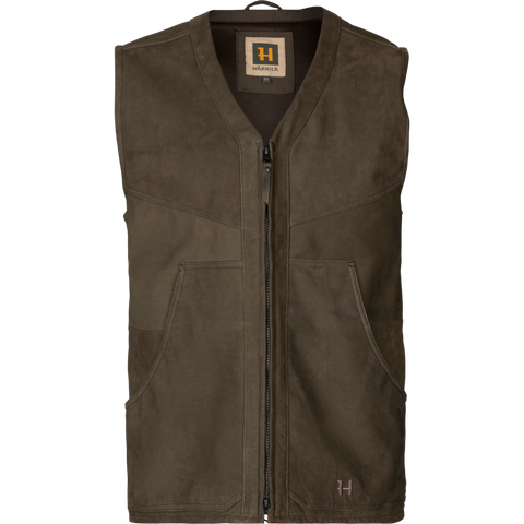 Harkila Pro Hunter leather waistcoat plus free harkila socks