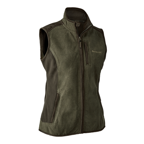 Deerhunter lady pam bonded fleece waistcoat