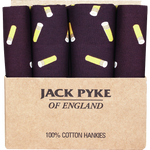 Jack pyke Four Pack Hankies - Cartridge Wine