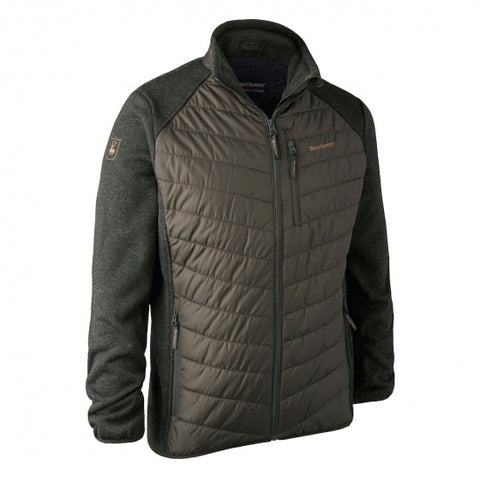 DEERHUNTER  Moor Padded Jacket with knit